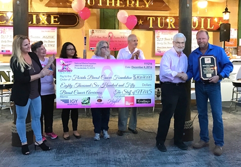 Image forNational Marine Suppliers Raises Over $250K to Fight Breast Cancer